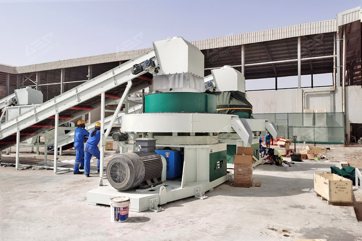 RDF固废压块成型机