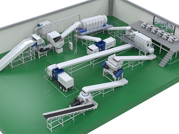 生活垃圾处理流程图