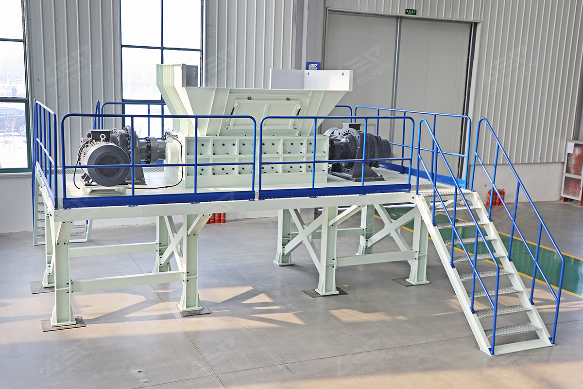 双轴破碎机-撕碎机设备